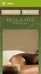 Mobile Screenshot of bellavitaboutiquespa.com